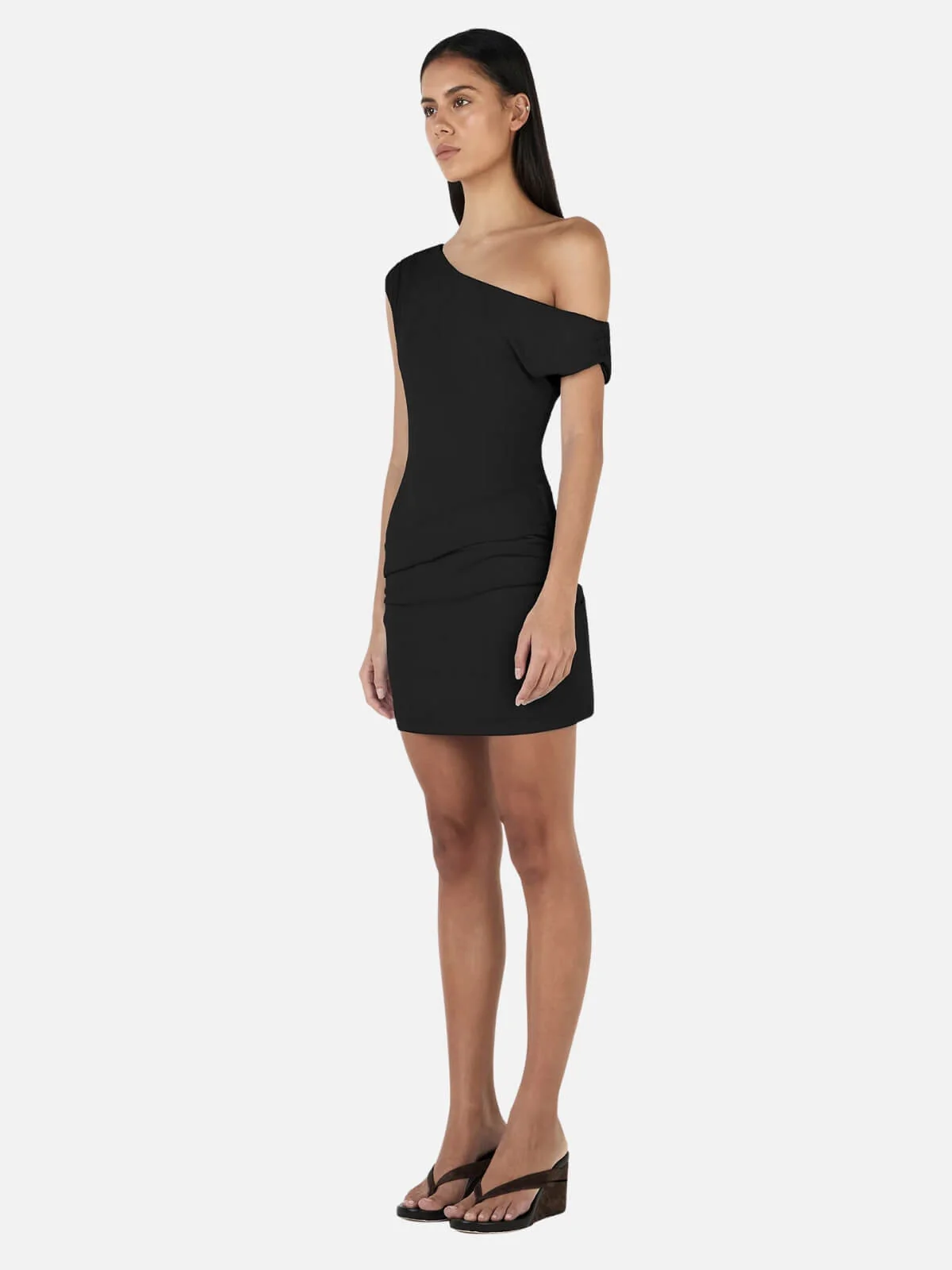 Frida Mini Dress - Black - Image 4