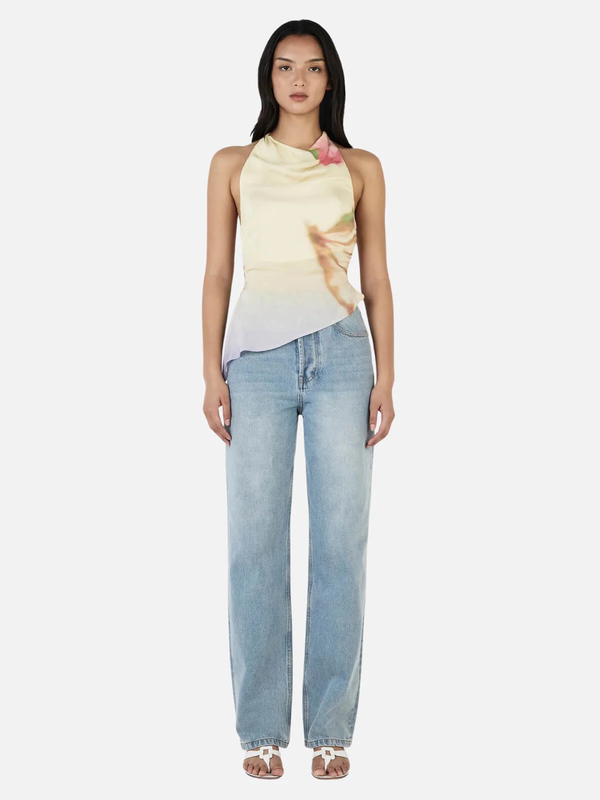 Iris Halter Top - Golden Drift