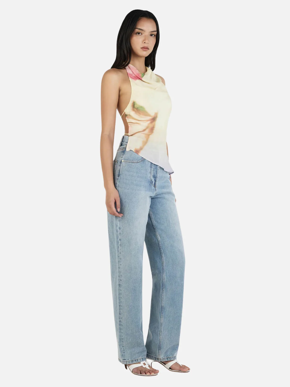 Iris Halter Top - Golden Drift - Image 4