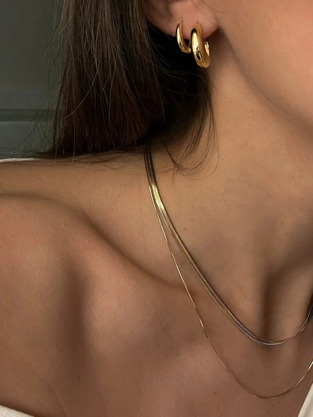 Positano Hoops - Gold - Image 3