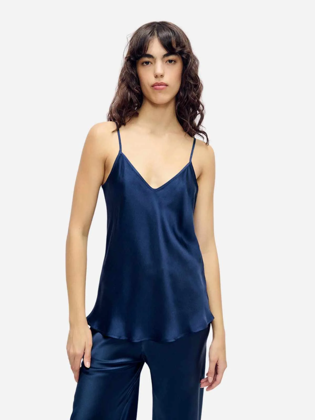 Bias Cut Cami - Midnight - Image 3