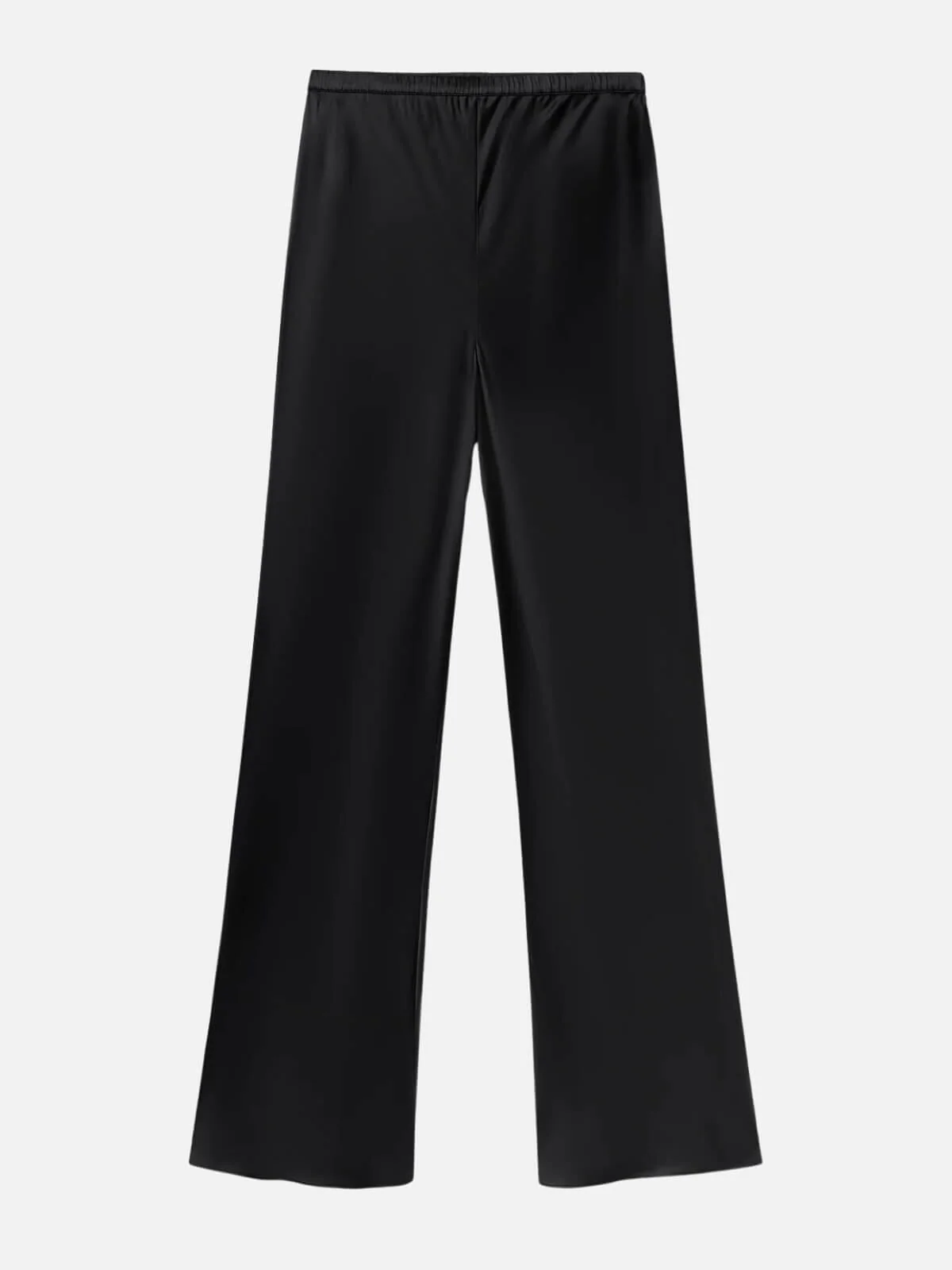Bias Cut Pants - Black - Image 5
