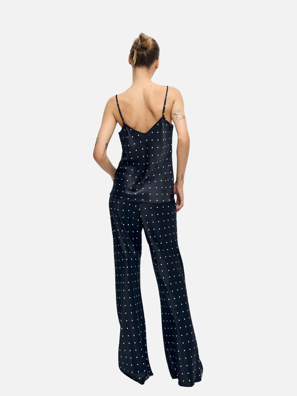 Bias Cut Pants Small Polka Dot - Image 2