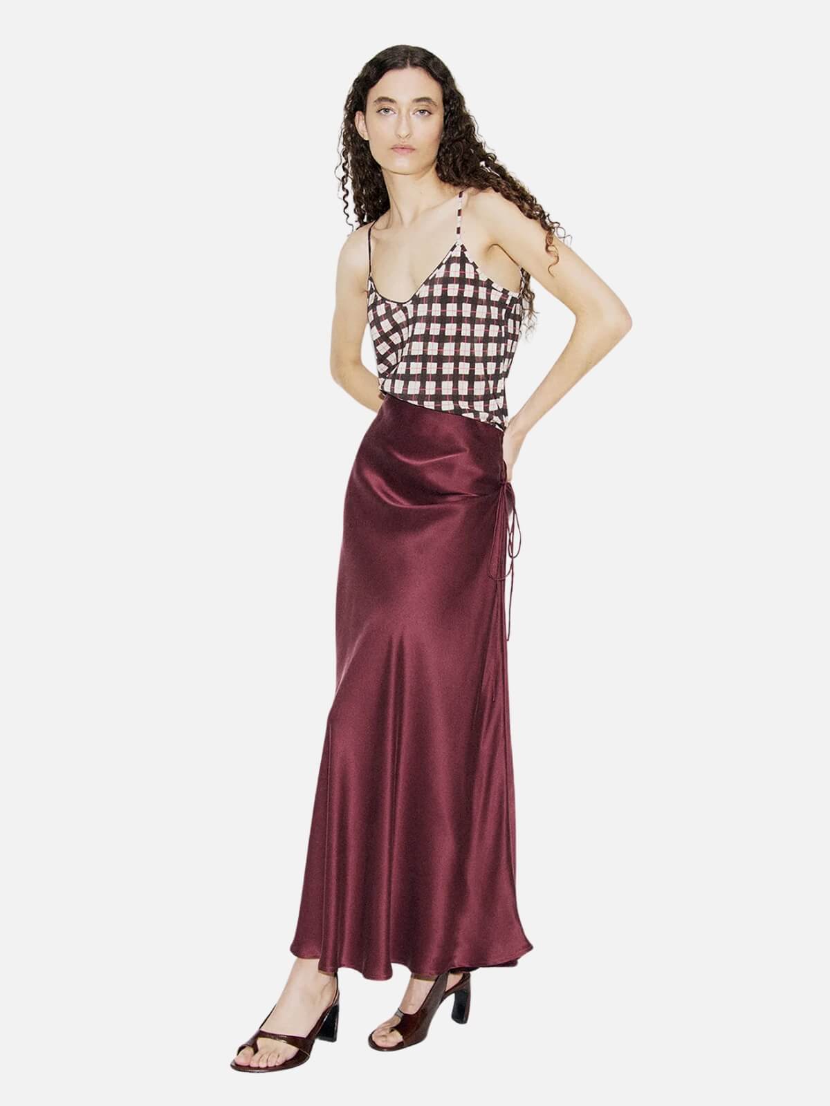 CDC Bias Cut Cami - Luna Gingham