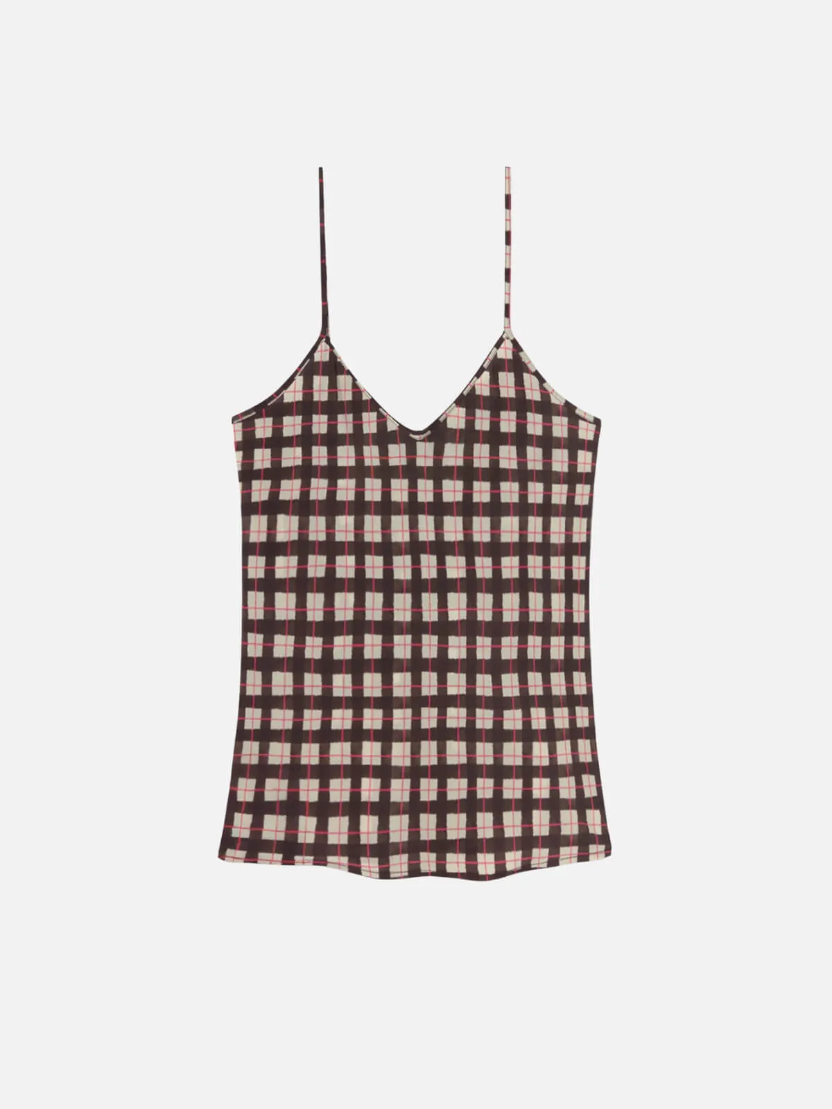 CDC Bias Cut Cami - Luna Gingham - Image 2