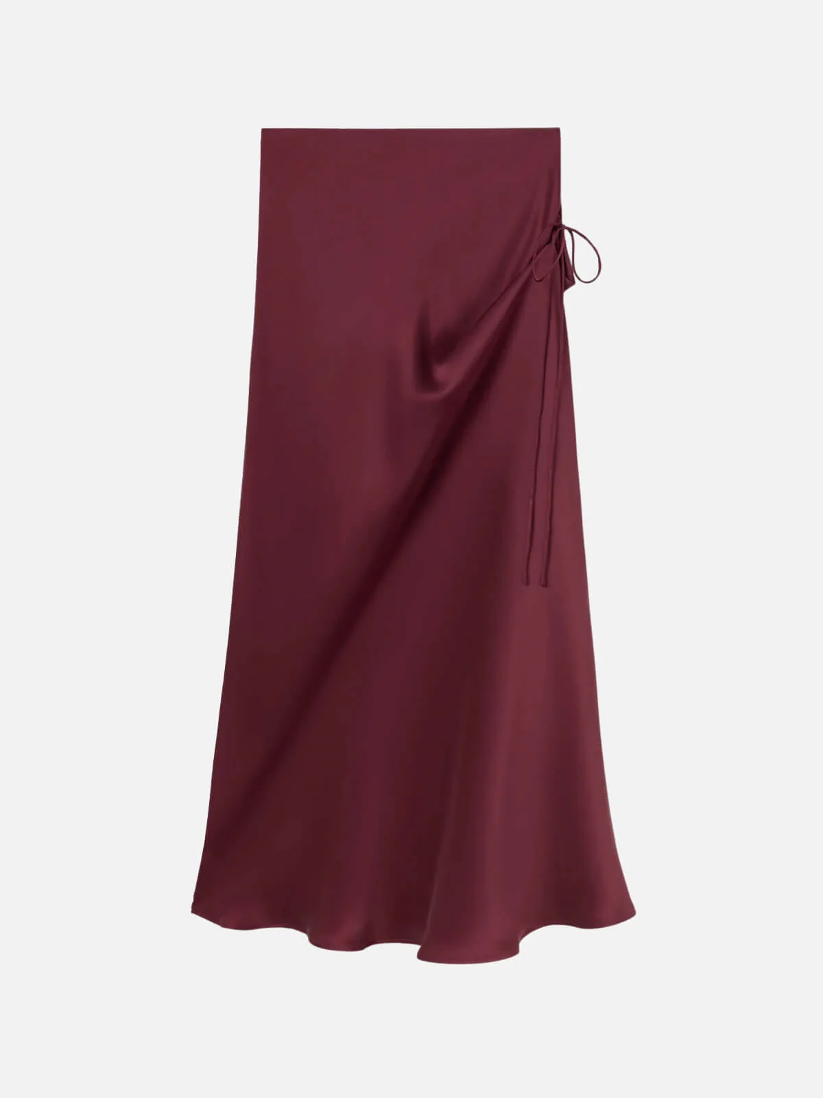 Long Bias Cut Skirt - Deadleaf - Image 3