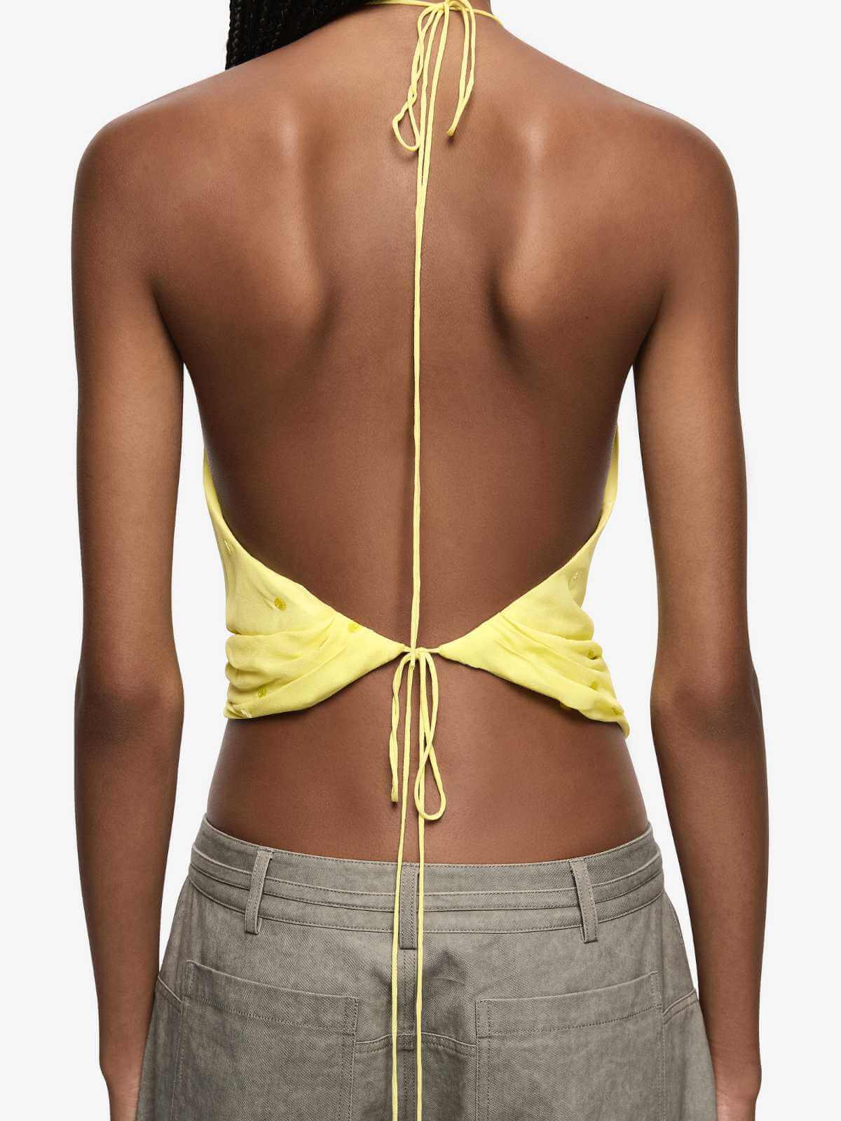Solace Halter Top - Citrus - Image 2