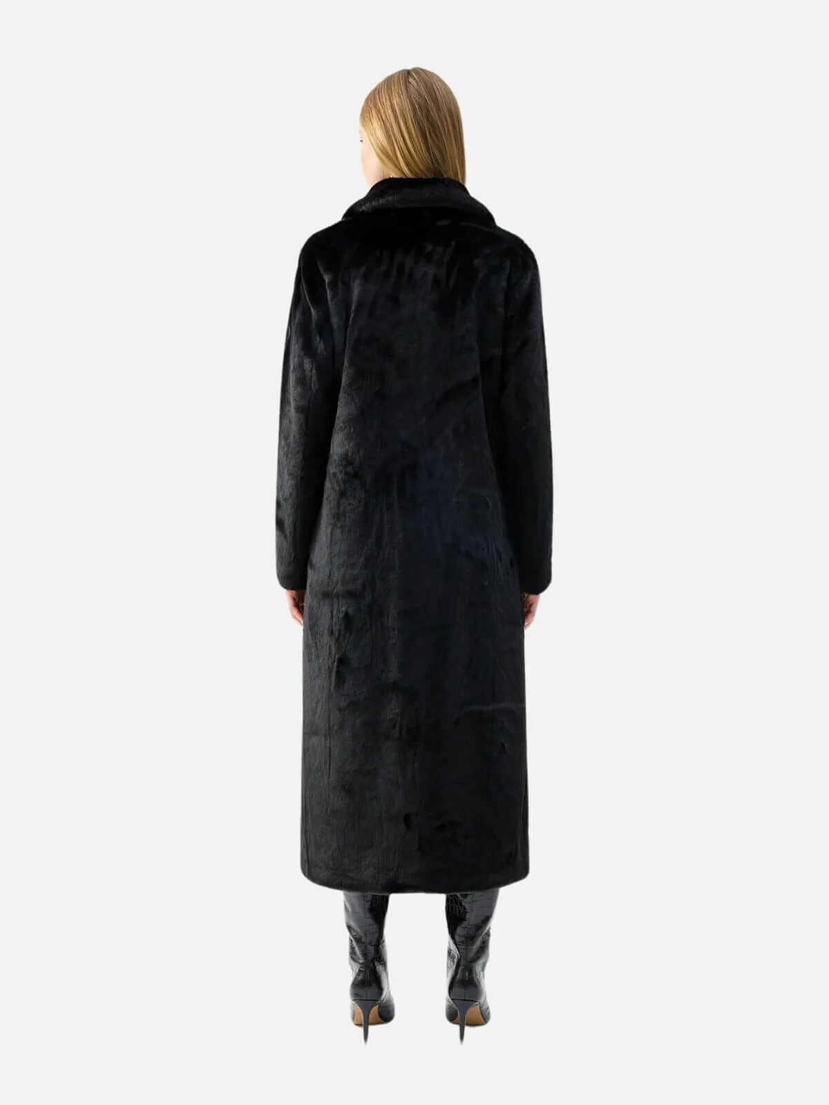 Black Bird Coat - Black - Image 2