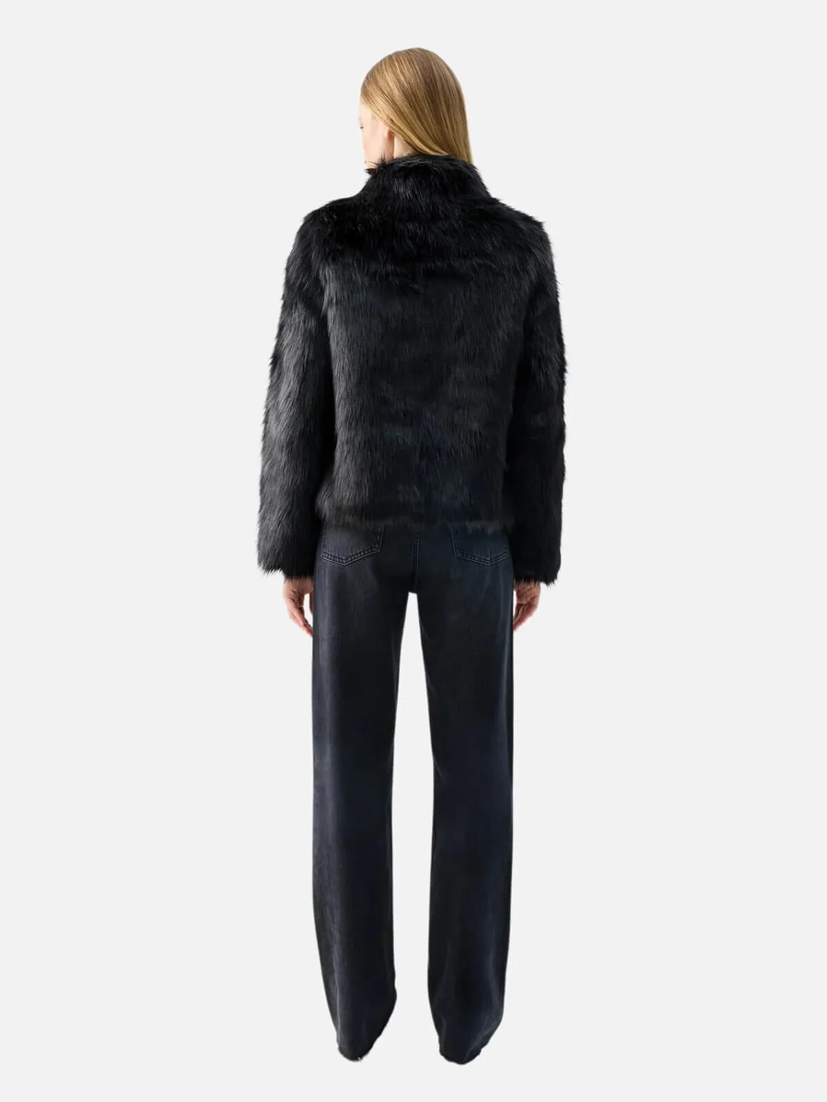 Fur Delish Jacket - Black - Image 2