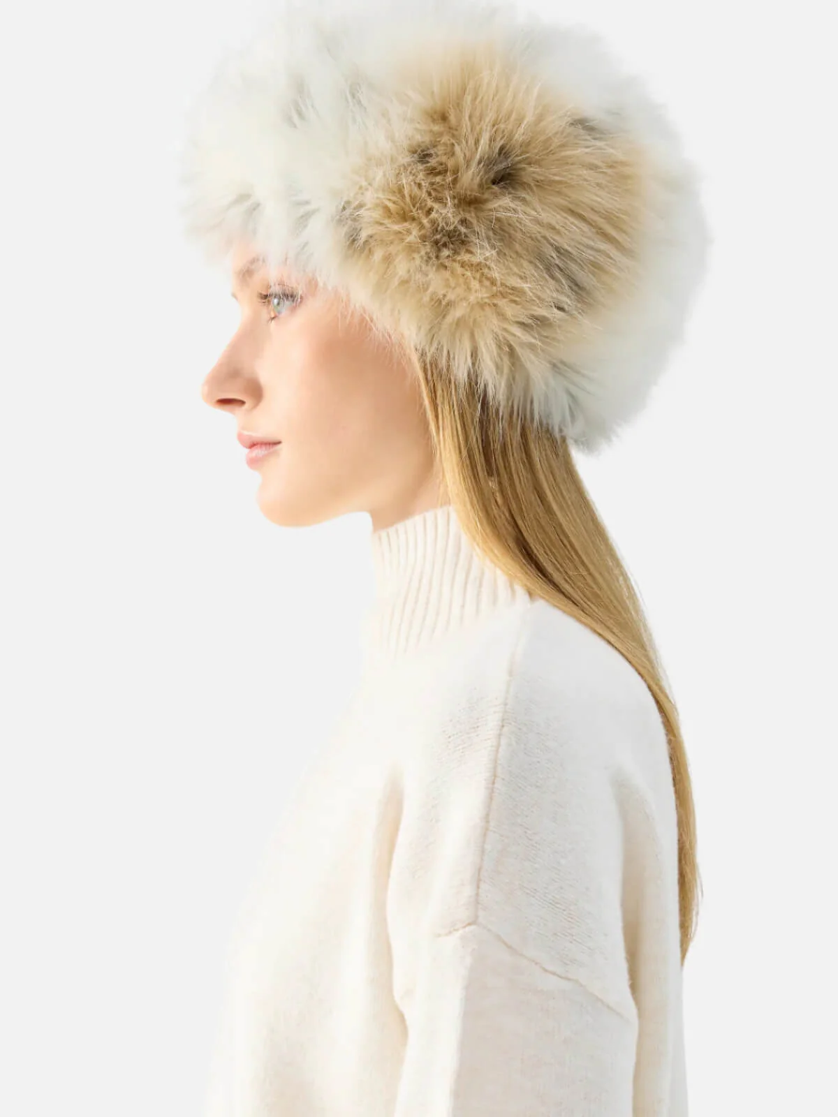 Natasha Hat - Snow Leopard - Image 2