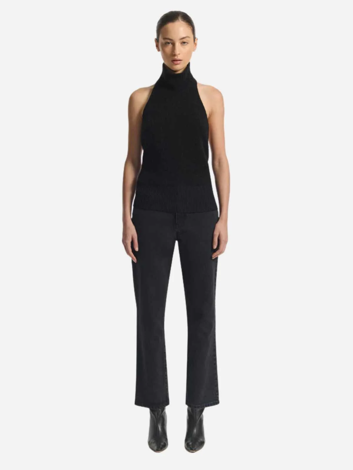 Alberta Knit Top - Black