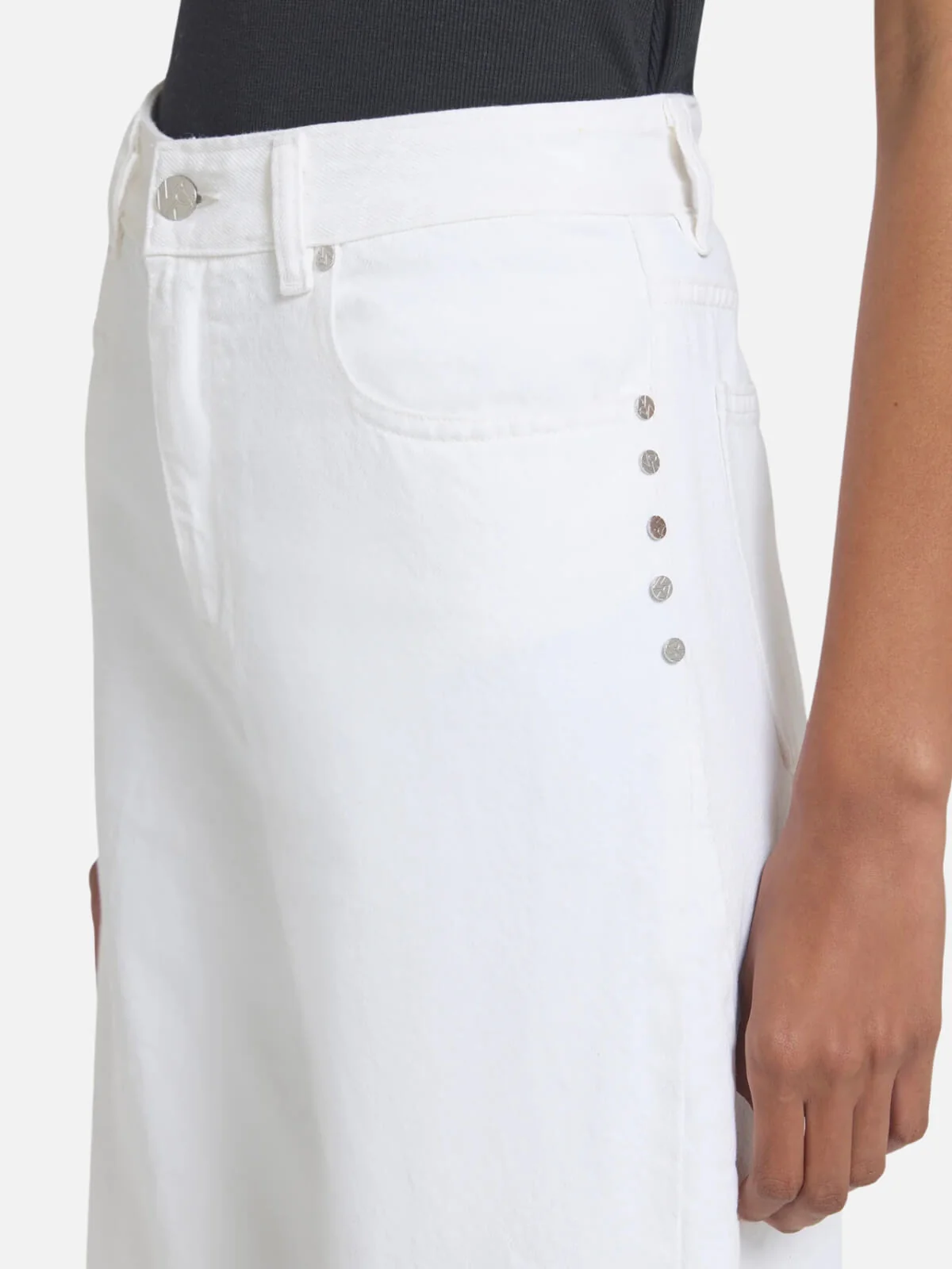 Dolly Stud Jean - Ivory Wash - Image 3