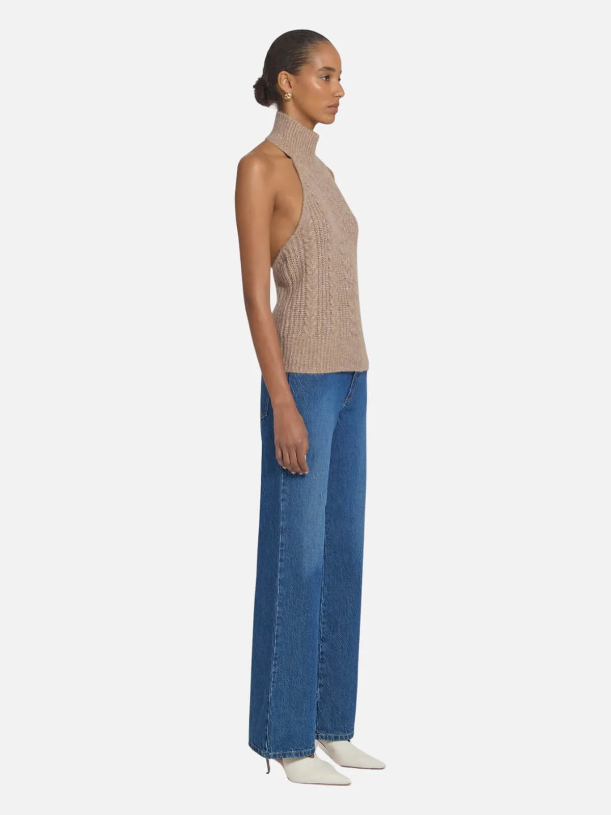 Winona Knit Top - Camel - Image 3
