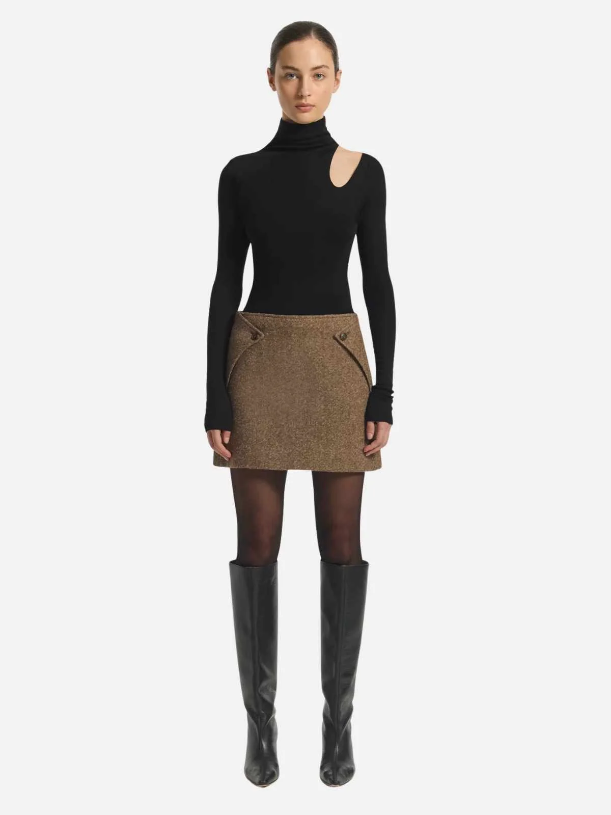 Jericho Skirt - Bourbon