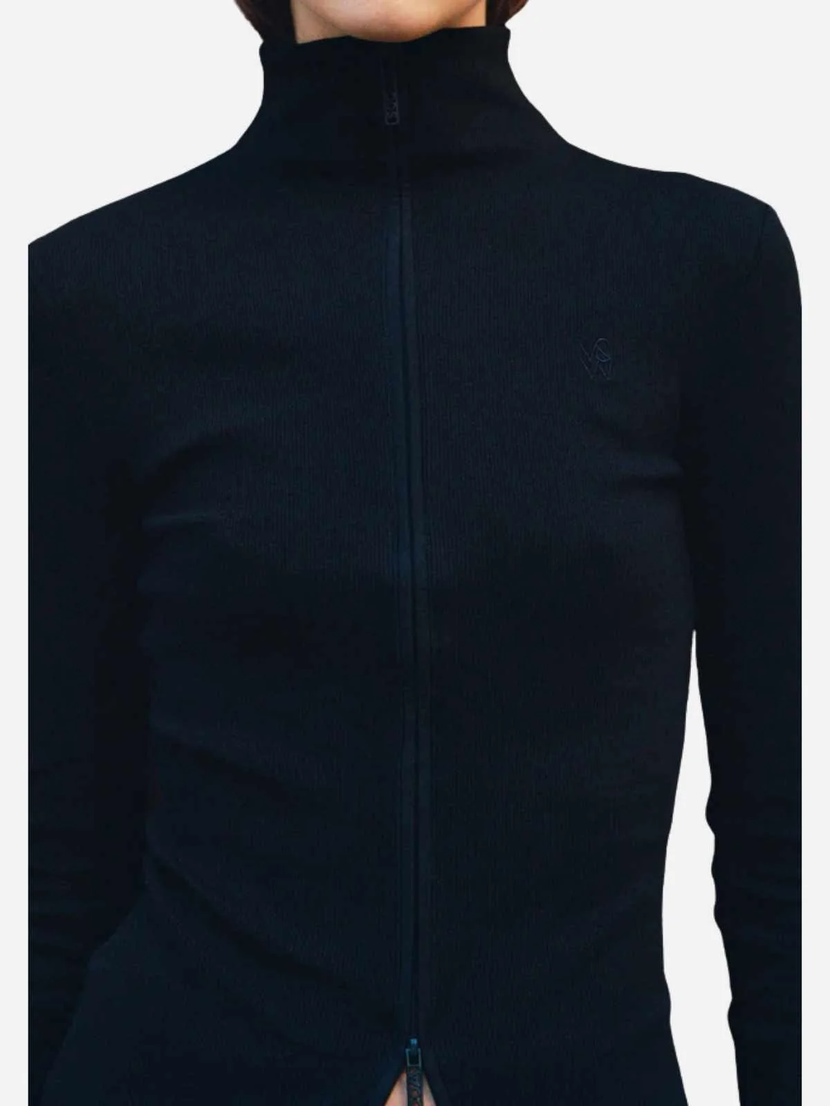Tonic Zip Longsleeve - Black - Image 3