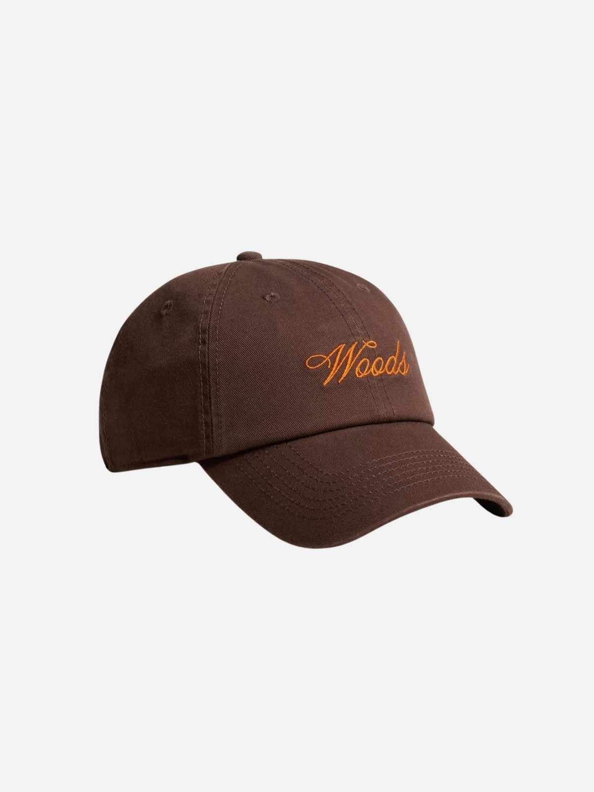 Woods Cursive Cap - Chocolate - Image 2