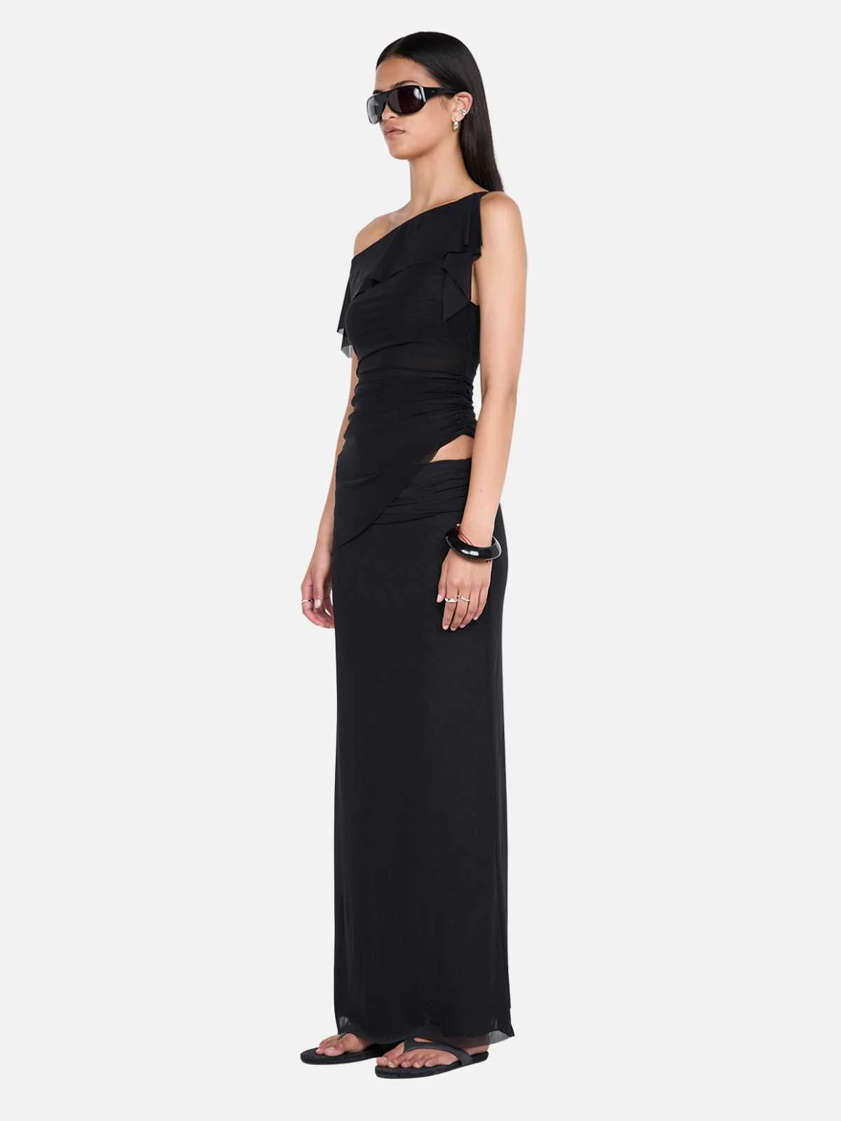 Willorin Asym Top - Black - Image 2