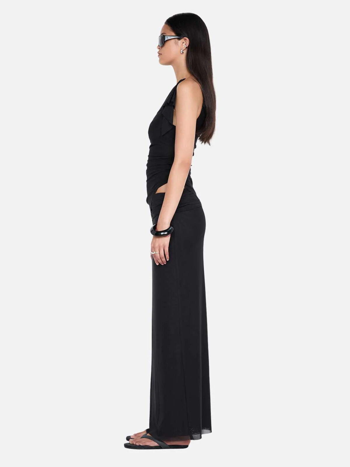 Willorin Asym Top - Black - Image 4